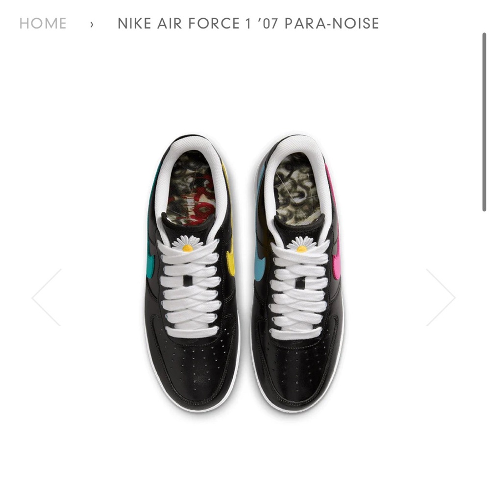 Brand New Limited Edition Air Force 1 ‘07 Paranoise with box and tags